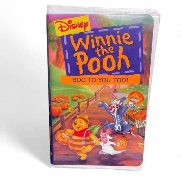 1997 Winnie the Pooh Boo to You Too VHS Tape VHS 🎃 - Picture 1 of 5